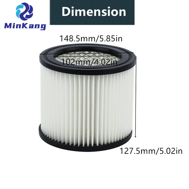 Filtro HEPA de cartucho tipo AA 90398 para aspiradora húmeda/seca Vac H87S550A 