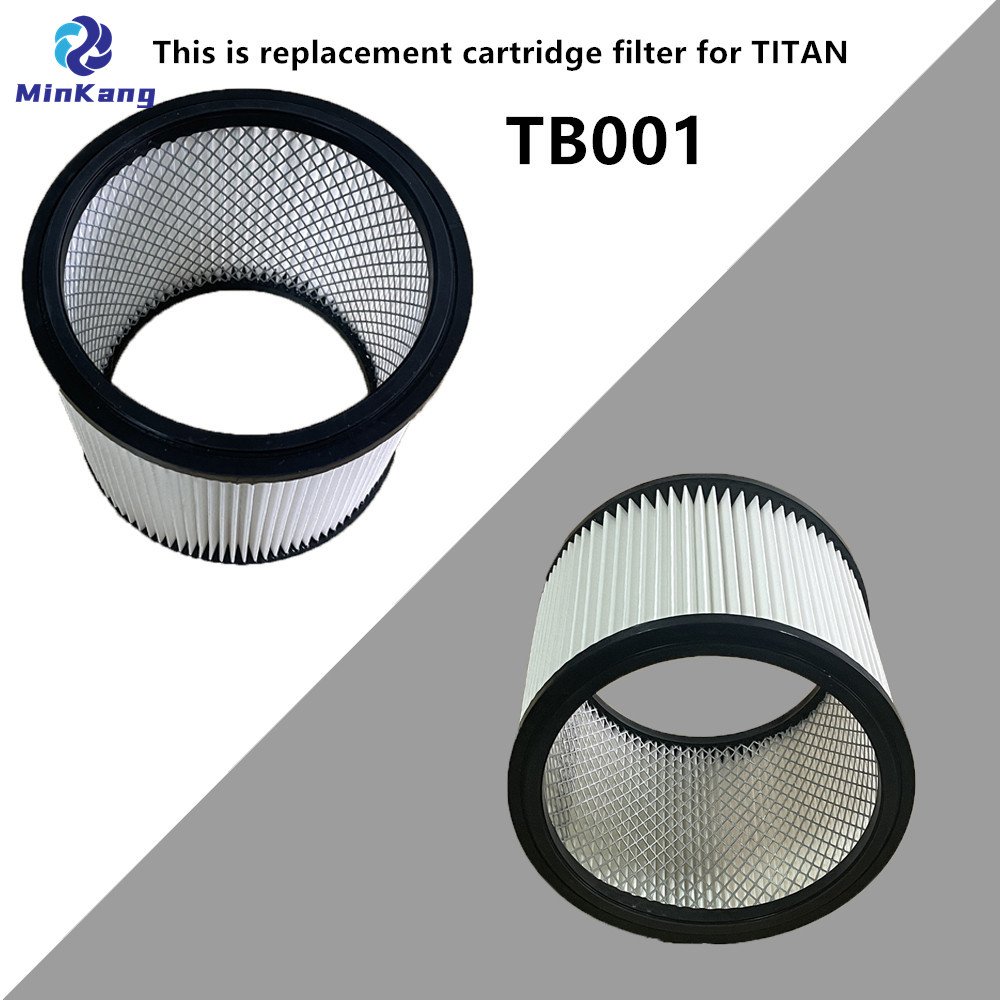 Filtro HEPA para aspiradora de cartucho TB001 para piezas de aspiradora TITAN TB001 (blanco)