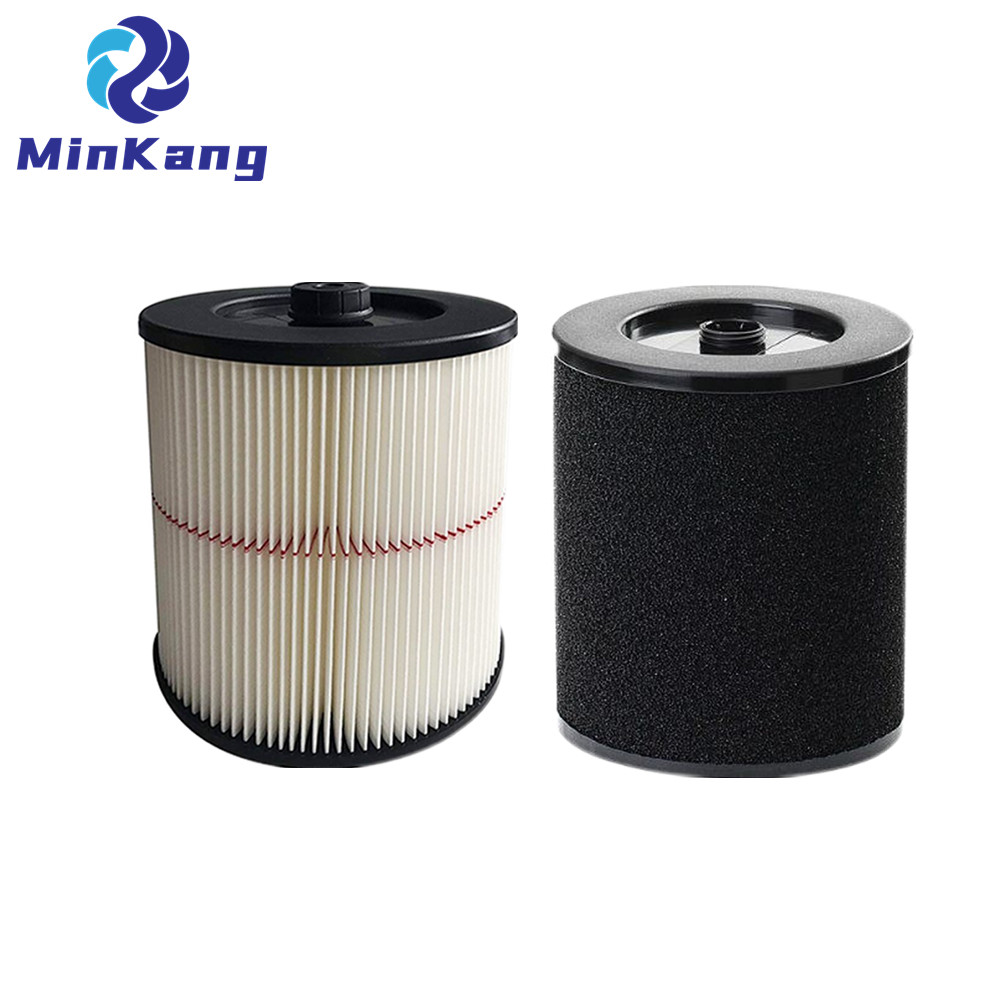 Filtro MinKang, filtro Hepa de vacío de papel plisado personalizado para vacío artesanal 9-17816,9-17907,9-17292