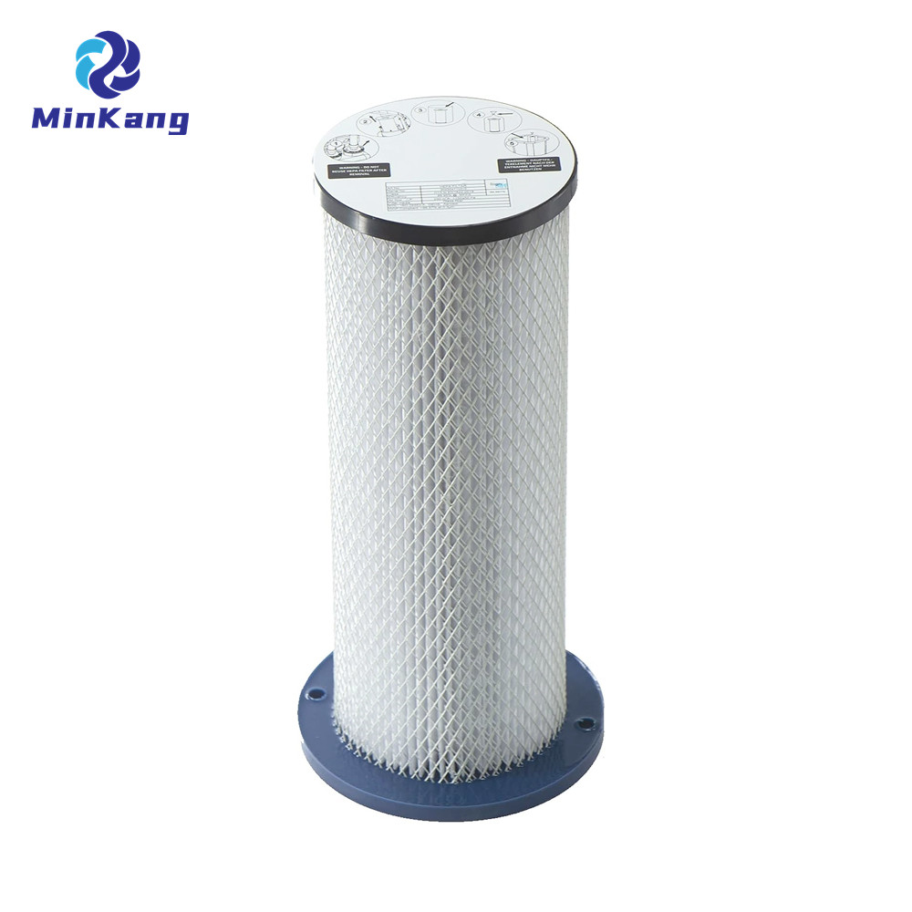 200700070 Filtro HEPA para aspiradora/extractor para modelos Pullman Holt Ermator S-Series S13, S26, S36, S1400 y Bona DCS 70 (blanco+azul)