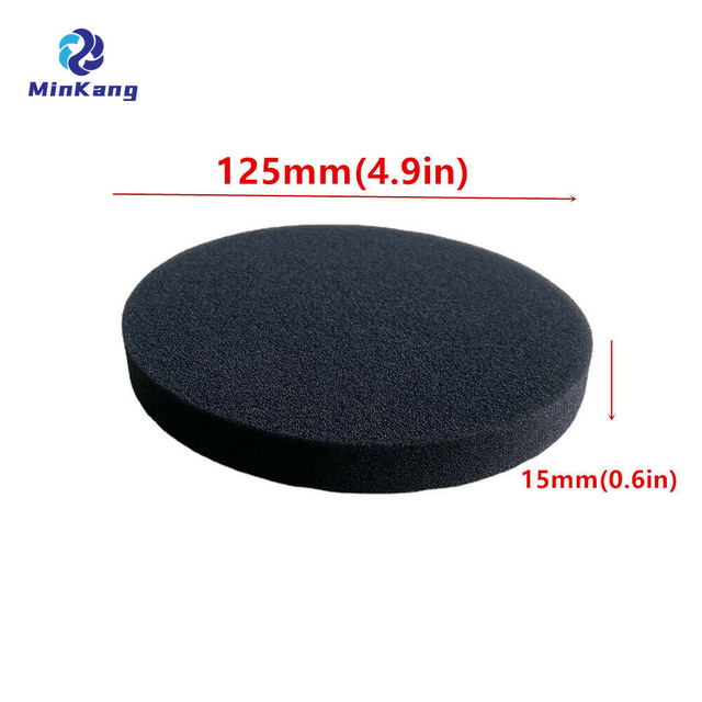 Filtro de espuma de esponjas negras para aspiradora Karcher VC3 de trineo compacto 700 W 0,6 litros silencioso 76 DB
