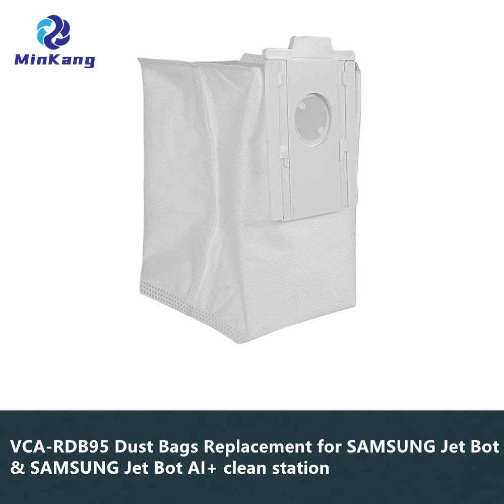 Modelo # VCA-RDB95 Bolsas para polvo con filtro de aire al vacío para estación de limpieza al vacío SAMSUNG Jet Bot AI+ / Jet Bot+