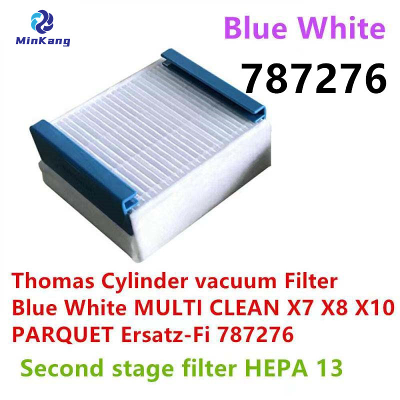 Filtro HEPA 13 de aspiradora azul/blanco 787276 para aspiradora cilíndrica Thomas