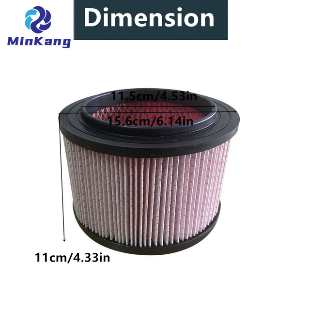 Filtro de cartucho de polvo fino para aspiradora industrial Vacmaster Professional de 5 galones, serie Beast