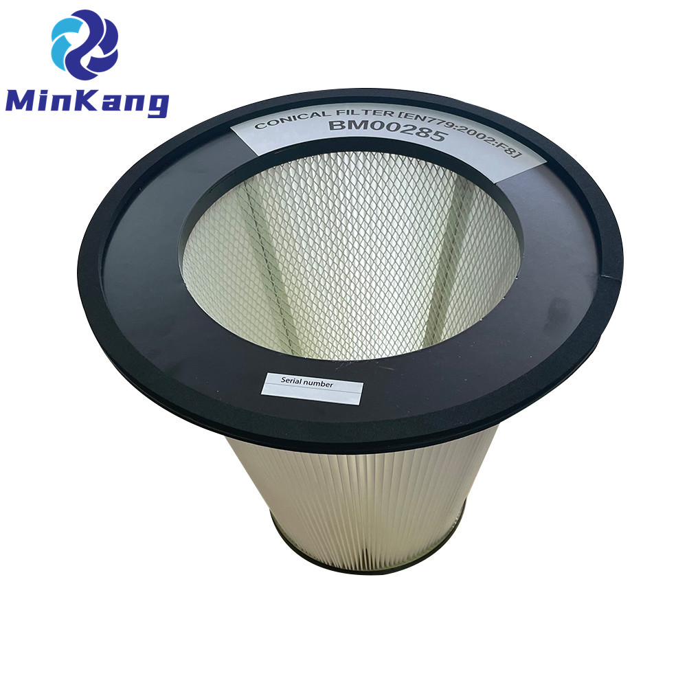 Prefiltros c&oacute;nicos BM00285 y filtros HEPA compatibles con aspiradoras Dashclean Industrial Dust Control