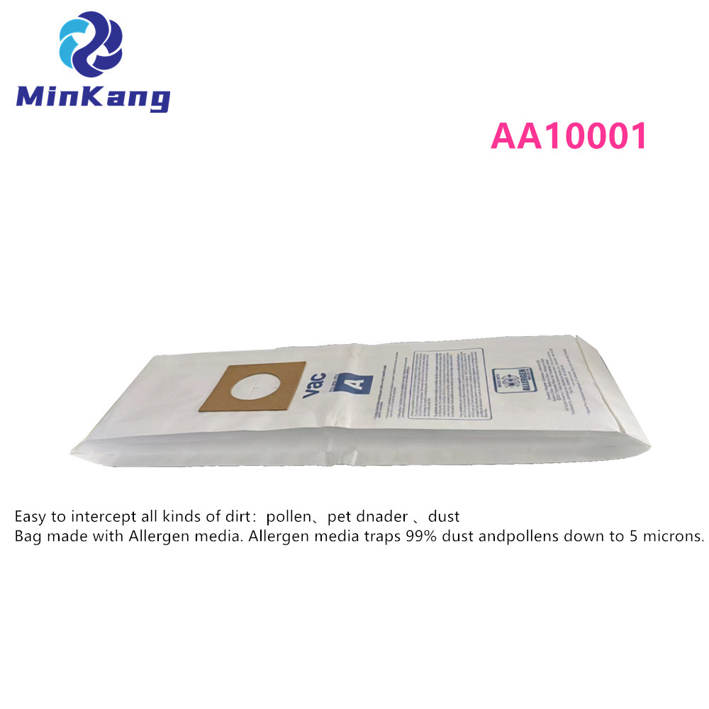 Filtro de bolsa de papel para polvo para aspiradora HOOVER Elite, Futurav., Soft & Light PART NO.304990001