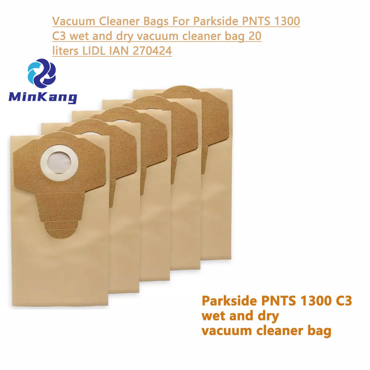  Parkside PNTS 1300 C3 Bolsa de aspiradora húmeda y seca 20 litros Lidl Ian 270424