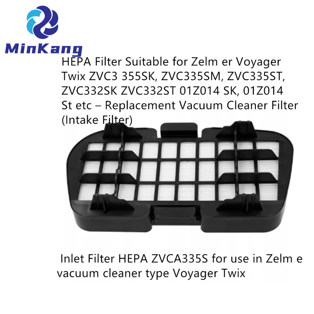 Repuesto de Papel filtrante plisado hepa Compatible con accesorios de repuesto para aspiradora Zelmer Voyager Twix