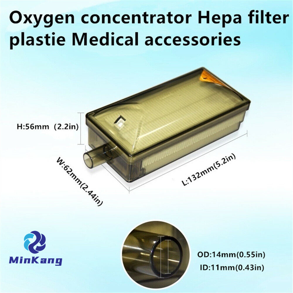 Filtro hepa concentrador de oxígeno para aspiradora accesorios médicos plastie