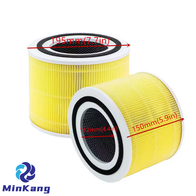 Purificador de aire de cartucho 3 en 1 H13 filtro HEPA verdadero para accesorio de aspiradora LEVOIT CORE300 CORE-300-RF