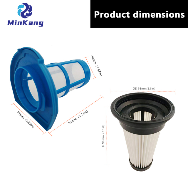 Limpieza del filtro HEPA y canasta aspiradora para el proveedor de filtros Hepa de Vacmaster