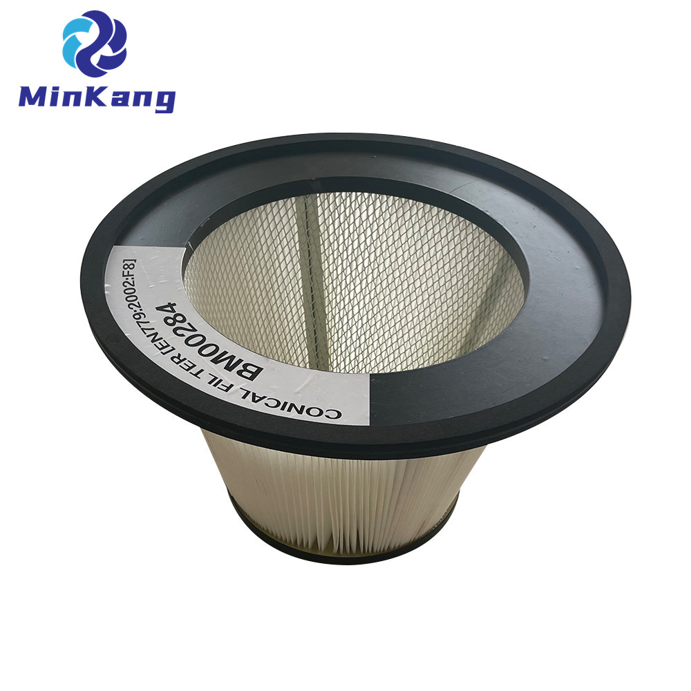 Cartucho de reemplazo de los filtros cónicos y los filtros HEPA para las piezas de aspiradora de control de polvo industrial de Dashclean