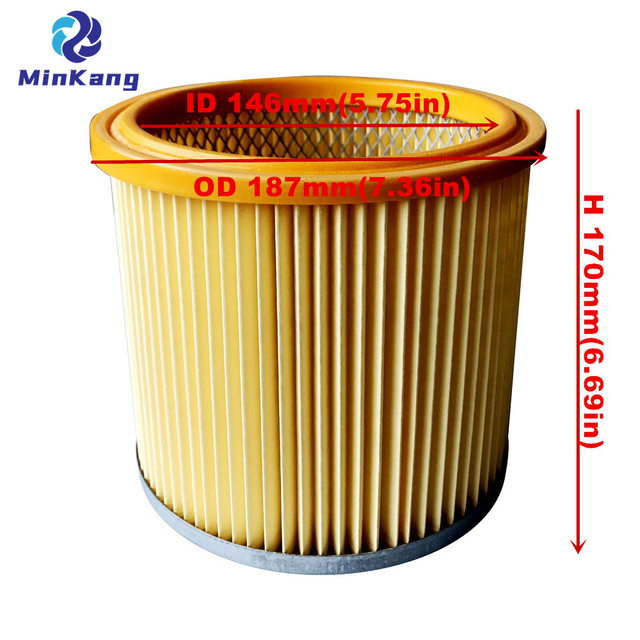 Filtro HEPA de cartucho de vacío ZSF03P para piezas de aspiradora DEXTER ROWENTA BLACK & DECKER GOBLIN KRUPS