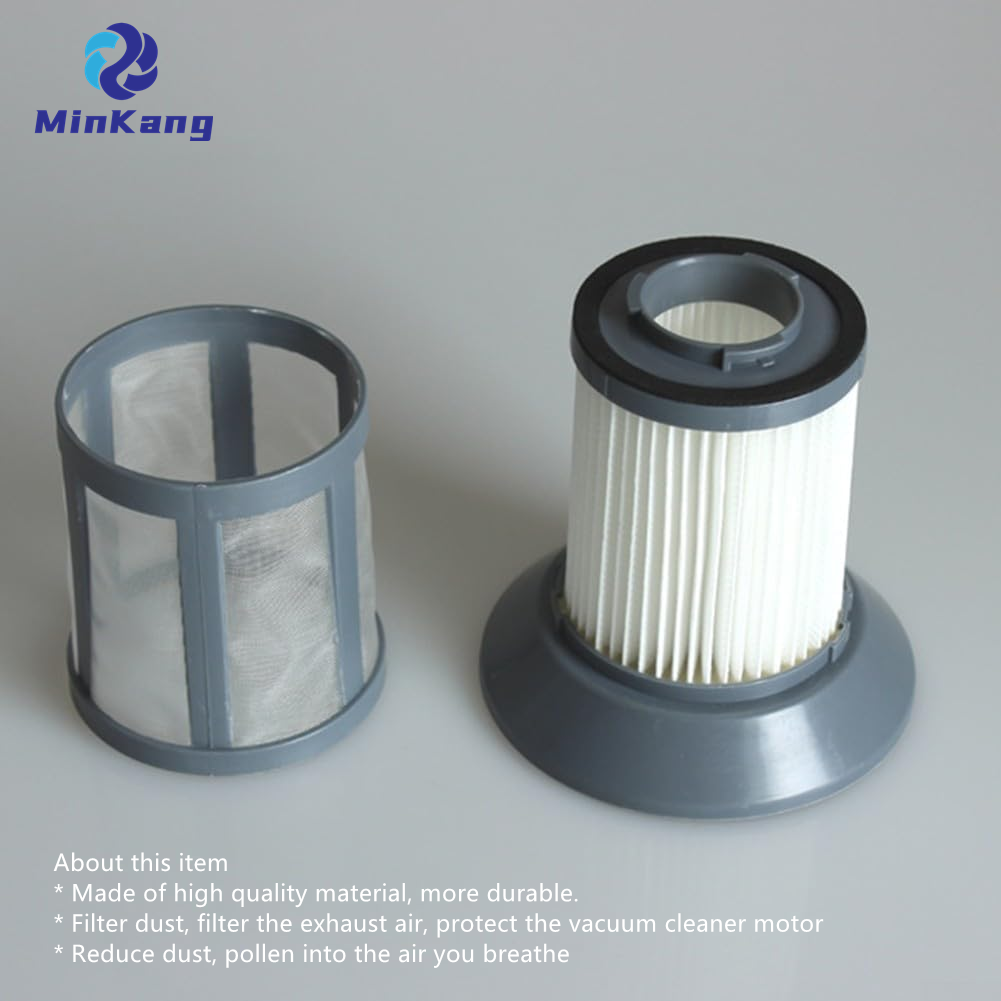 Filtro HEPA y filtro de nailon insertado para Bomann BS 9022 CB para Clatronic BS 1293 Eco Cyclon, para Robot aspirador Midea VCA351 MVCC33A5 