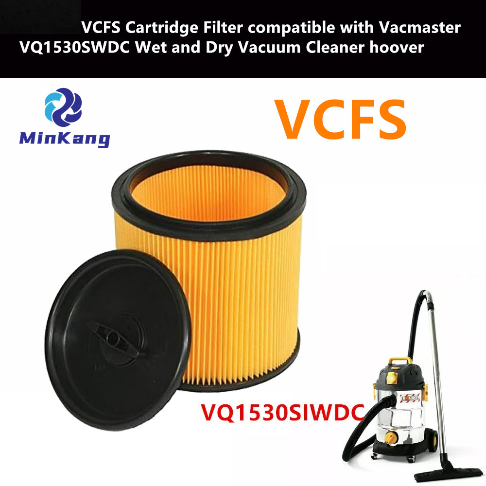 Filtro de cartucho VCFS para aspiradora en seco y húmedo Vacmaster VQ1530SWDC