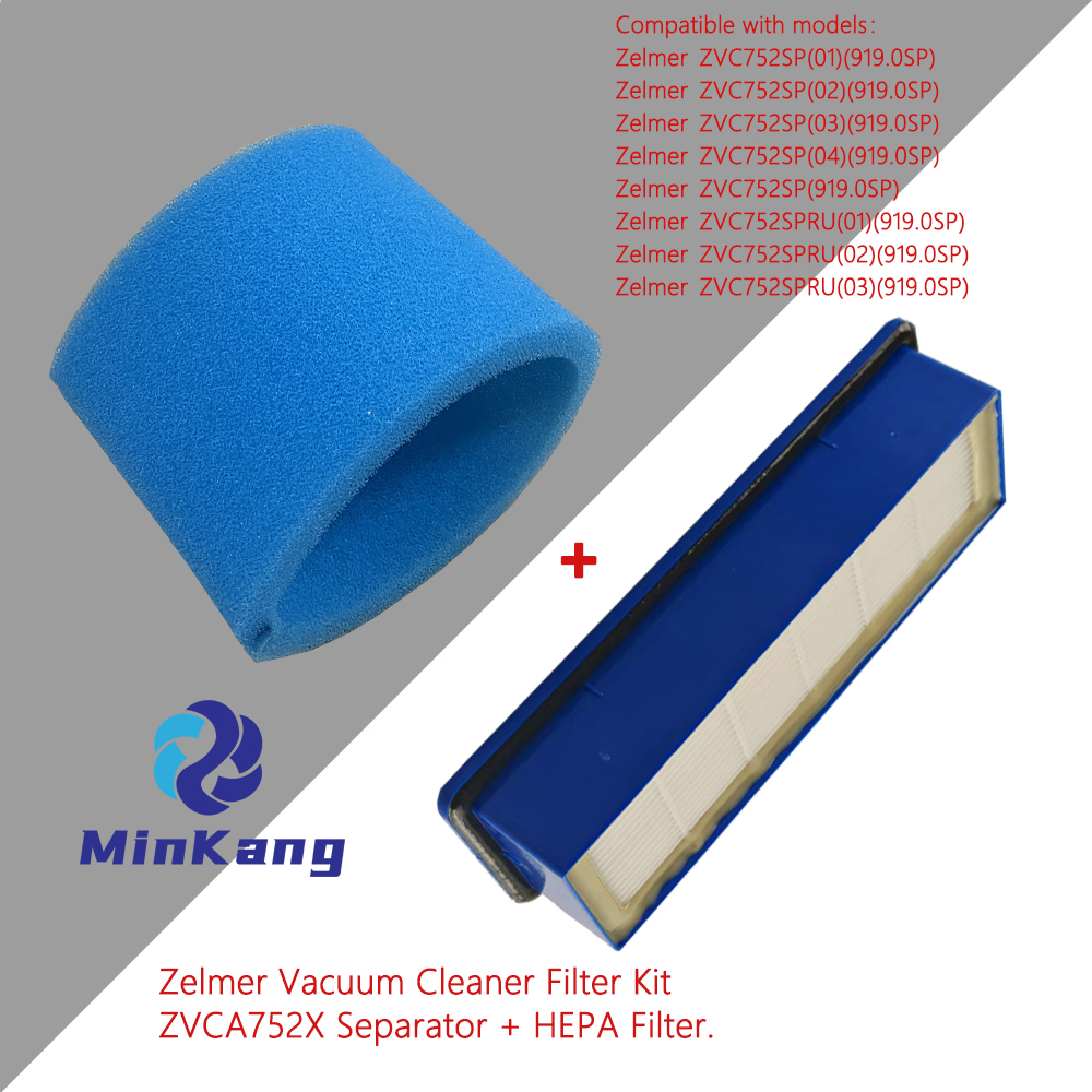 ZVCA752X 00797694 + Filtro HEPA 00632555 Kit de filtro para aspiradora Zelmer Bosch 