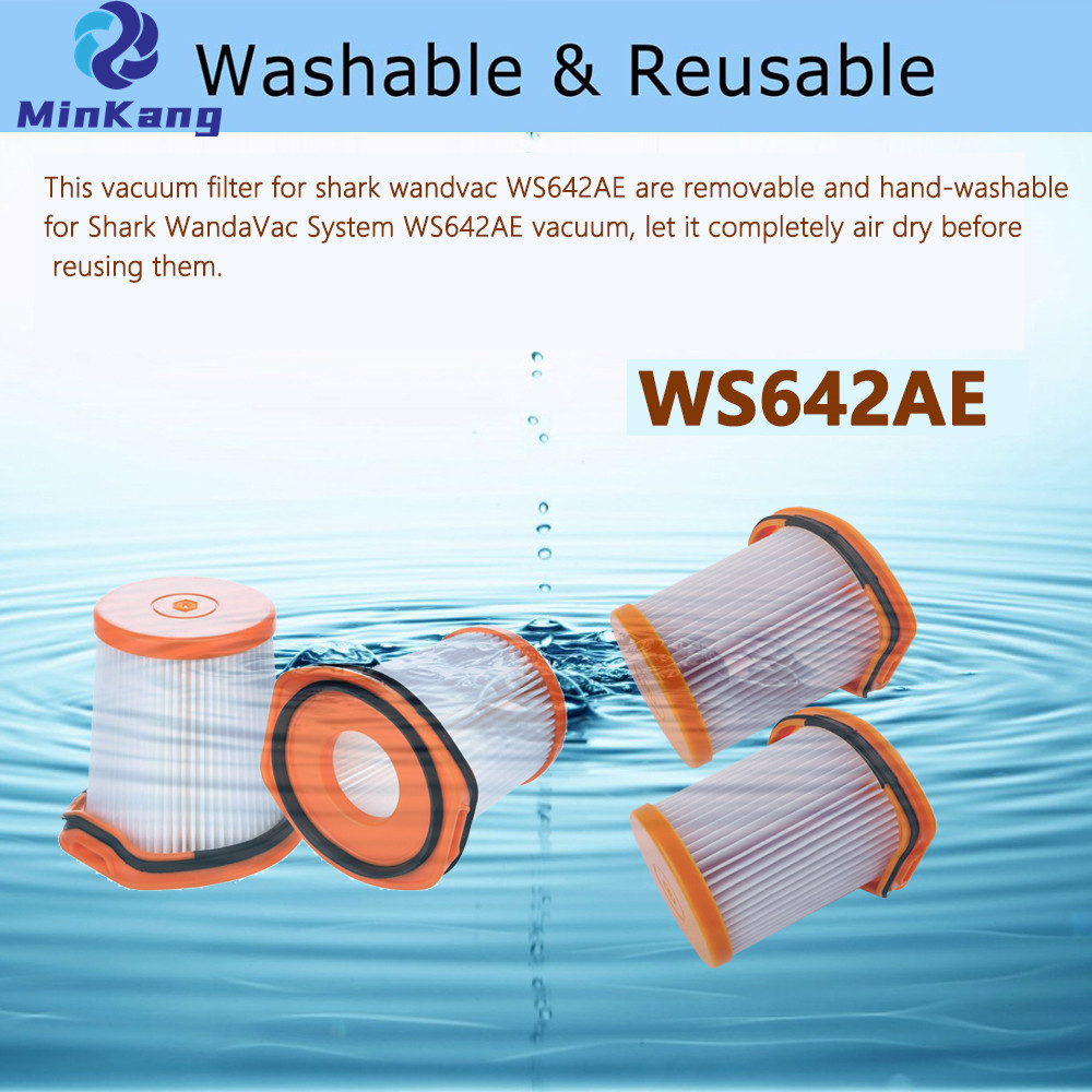 Reemplazo de filtro WS642AE para sistema de vaciado automático Shark Wandvac WS642AE aspiradora de varilla inalámbrica potente y ultraligera