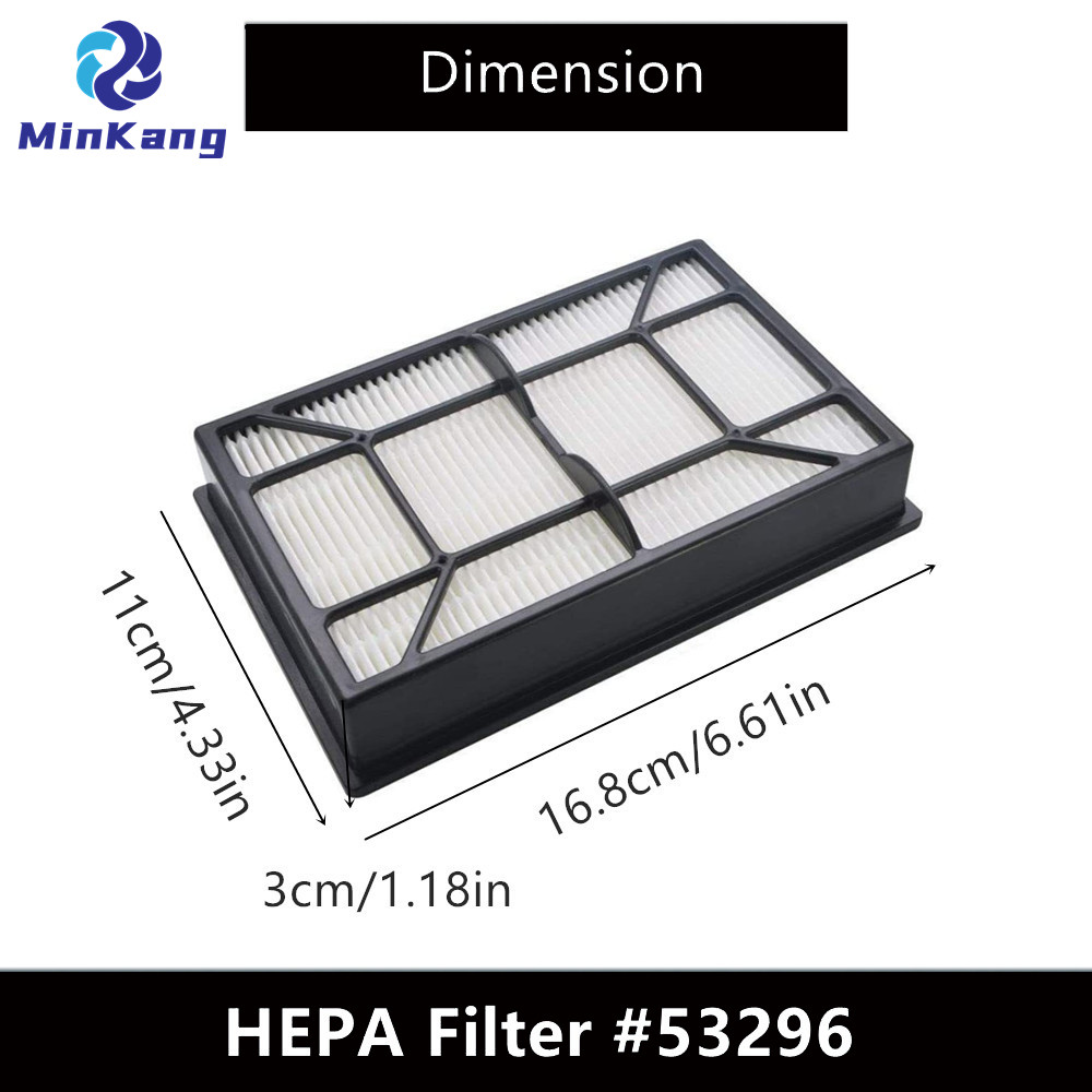 Filtro de vacío HEPA EF-9 53296 para aspiradora vertical y de recipiente Kenmore 22614, 31140, BU1005, BU1017