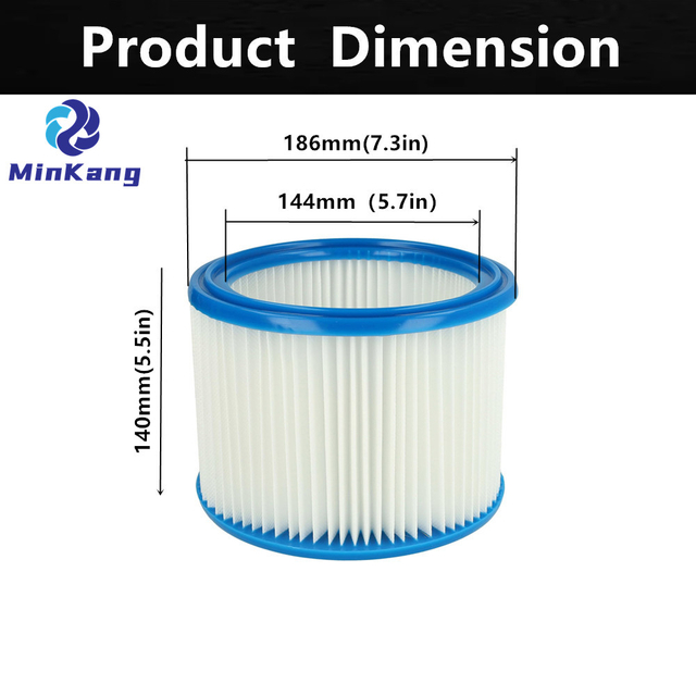 Filtro HEPA de vacío de cartucho para piezas de aspiradora Festool Festo SRM 45 LE-EC