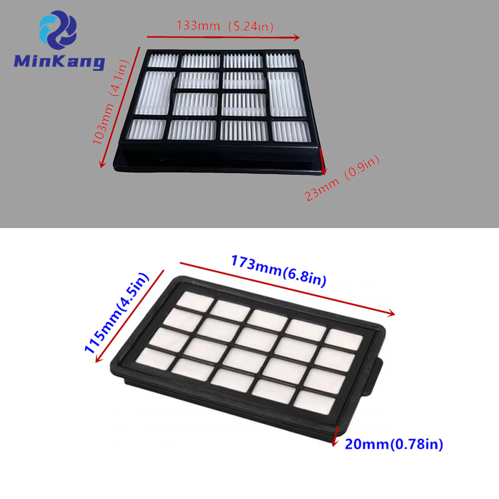 Filtros HEPA de vacío Filtr 1035464 1035466 para Amica Bagio Eco Series Aspirador VM3011 VM3021