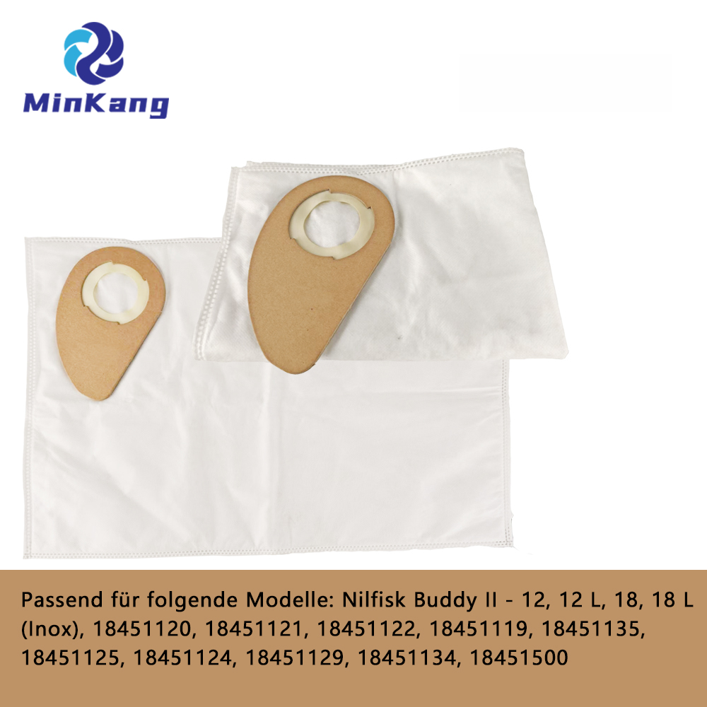 Bolsa para aspiradora para Aspiradora Buddy II - 12 / 18 / 12L / 18L INOXIDABLE ， Telas No Tejidas