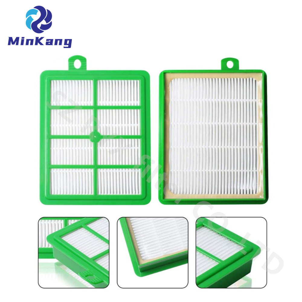 PIEZAS DEL FILTRO HEPA DE ASPIRADORA OEM verde para filtro de aire Philips FC8031 Elect rolux EFH12 
