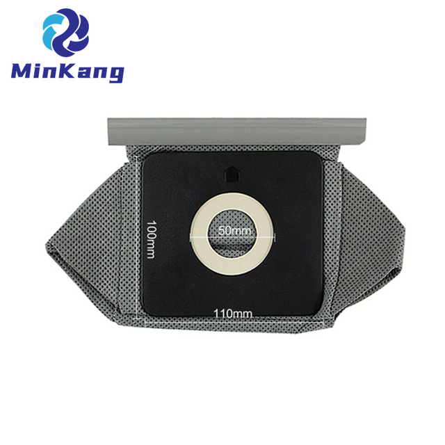 Bolsa de filtro colector de polvo de tarjeta de vacío de plástico de tela no tejida Universal adecuada para piezas de aspiradora