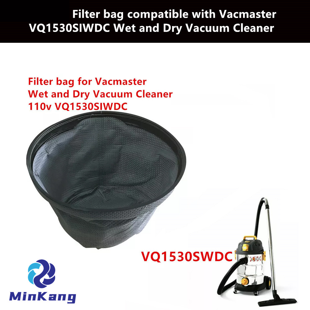 Bolsa de filtro para aspiradora en seco y húmedo Vacmaster VQ1530SIWDC