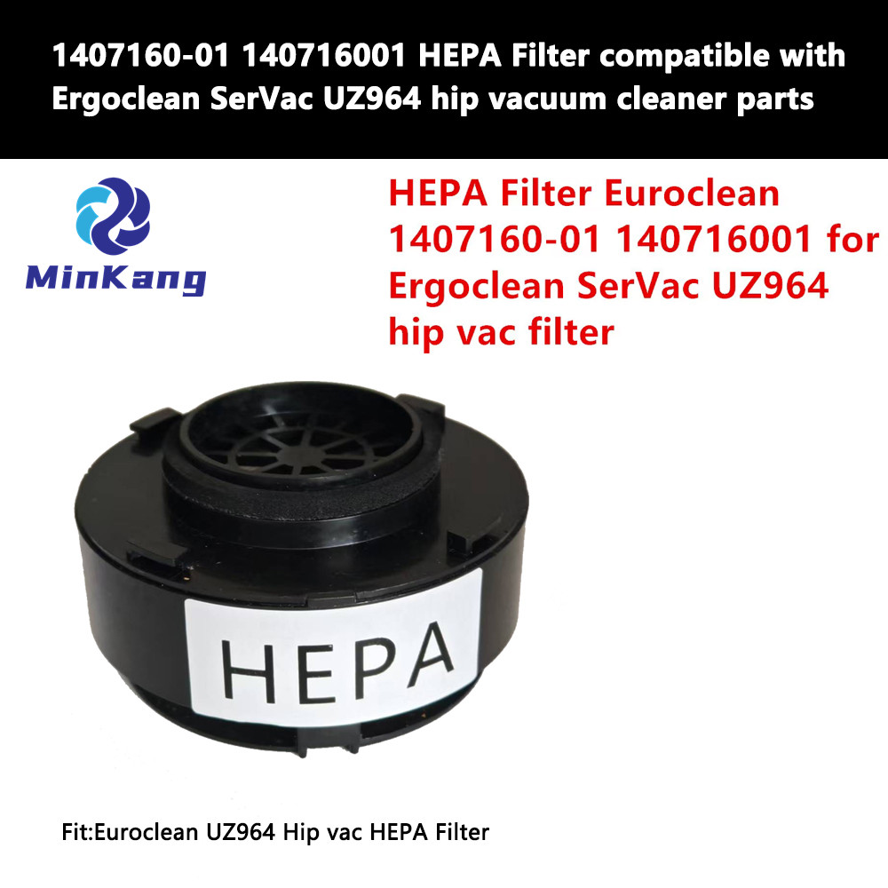  1407160-01 140716001 Filtro HEPA para Ergoclean Servac Uz964 Piezas de aspiradora de cadera