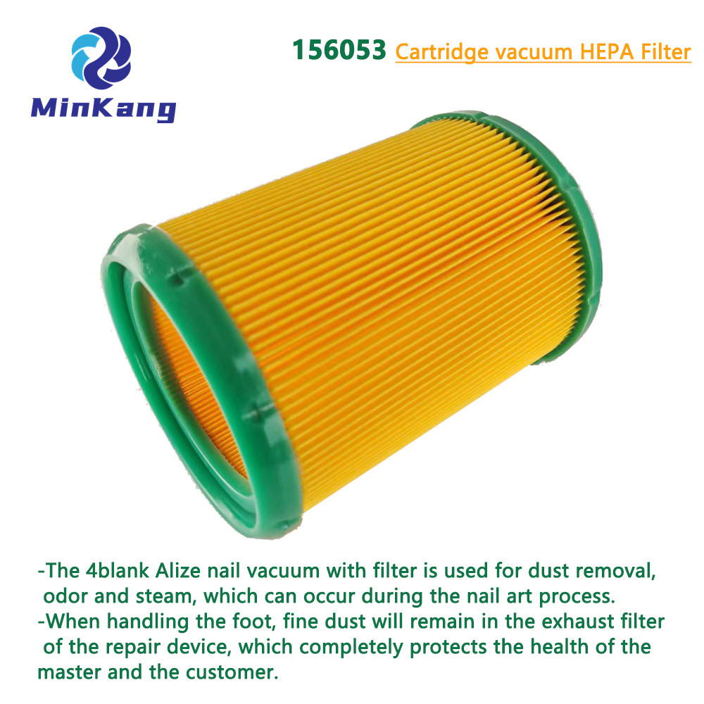 156053 Filtro HEPA de vacío de cartucho para uñas 4blanc Alize