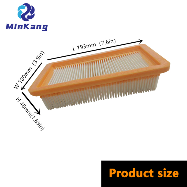 Filtro de vacío para el filtro Karcher 6.415-953.0 Aspiradora 