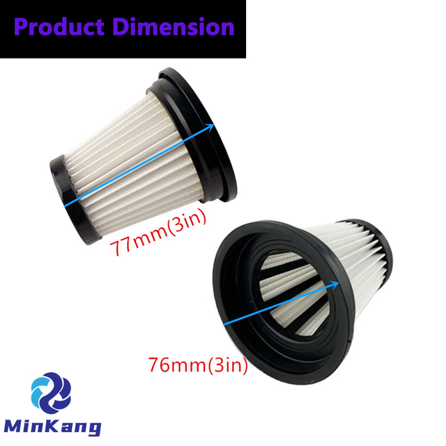 Filtro HEPA negro 520280 para aspiradora de palo inalámbrico Kenmore DS1030