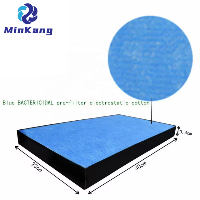 Filtro HEPA de polvo catalizador MC71NV2C, H12 HEPA para piezas de purificador de aire daikin MCK70N/ACK70P/MCK70