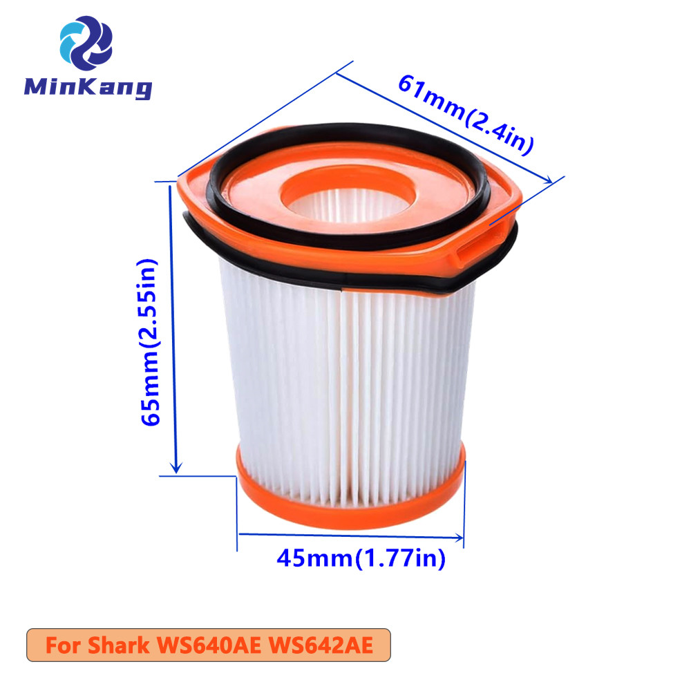 Reemplazo de filtro WS642AE para sistema de vaciado automático Shark Wandvac WS642AE aspiradora de varilla inalámbrica potente y ultraligera