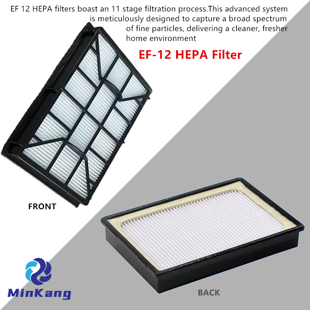 Reemplazo de filtro HEPA EF-12 para aspiradoras Kenmore 62731, 52731, 81615, 81614, BC4026, pieza #591021101 piezas de aspiradora