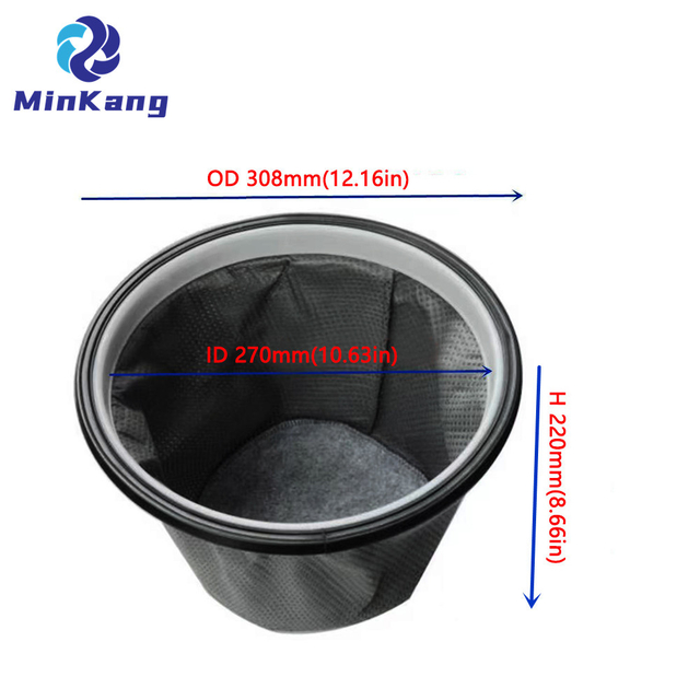 Boba de polvo no tejida de basura para Sanyo BSC-WD80 WD90 WD95 WDB801 Aspiradora