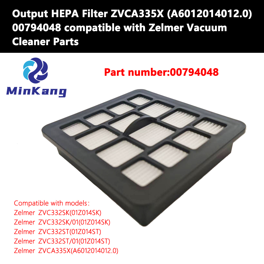 Filtro HEPA de salida ZVCA335X (A6012014012.0) 00794048 para aspirador Zelmer 