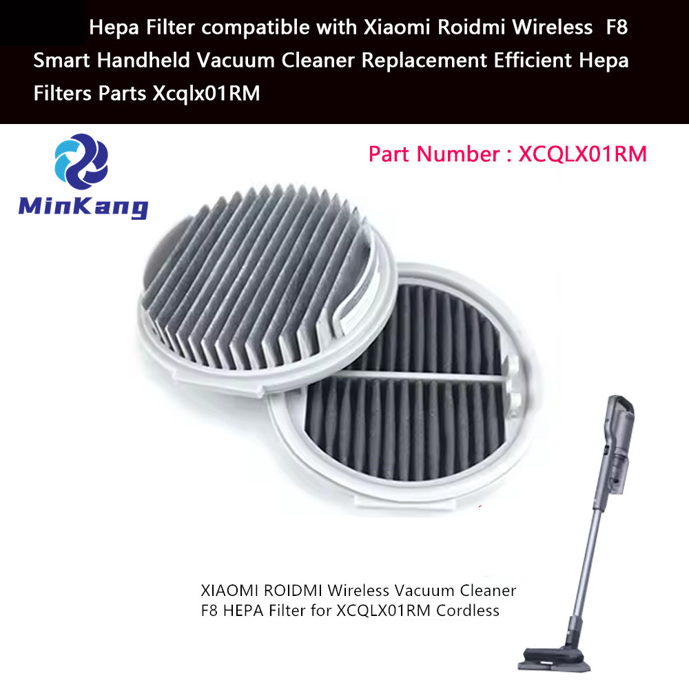 Filtro Hepa Xcqlx01RM para aspiradora de mano inteligente Xiaomi Roidmi Wireless F8 