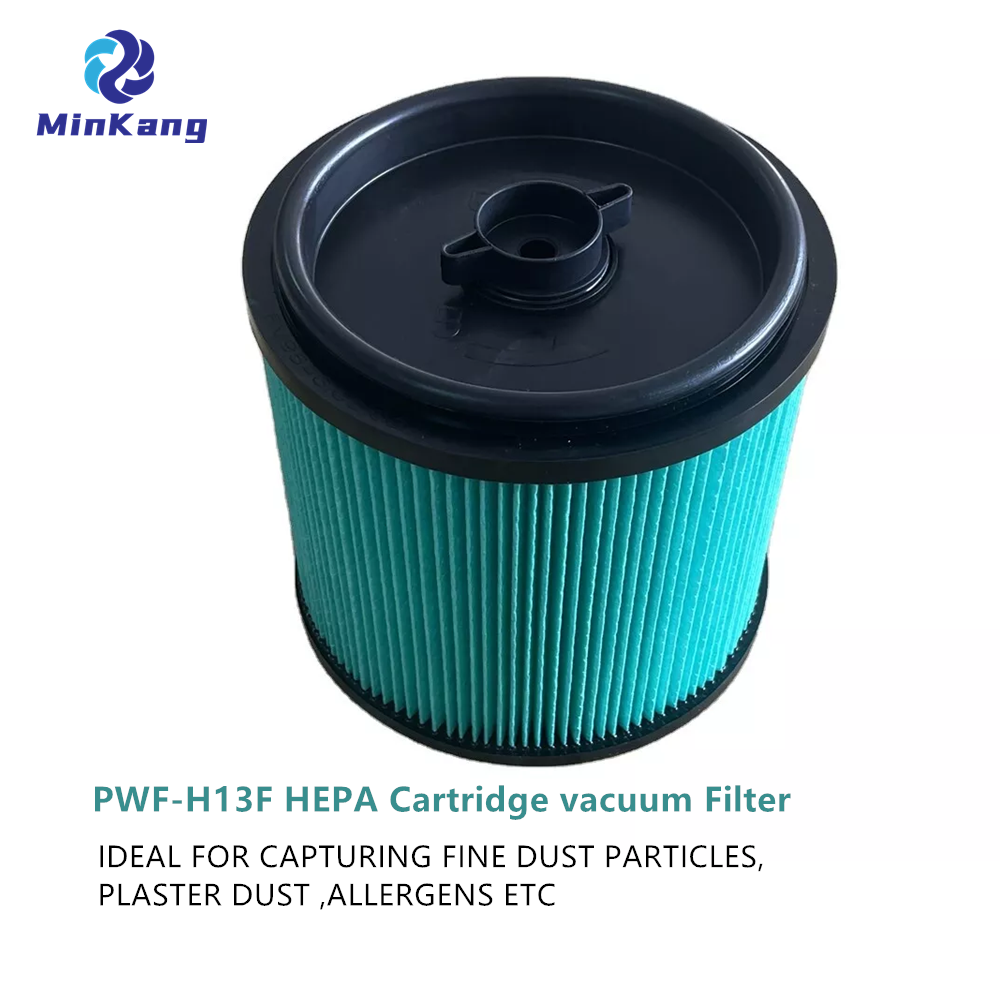 Filtro de vacío de cartucho HEPA PWF-H13F verde para aspiradora POWER FIT HOMELITE RYOBI AEG 