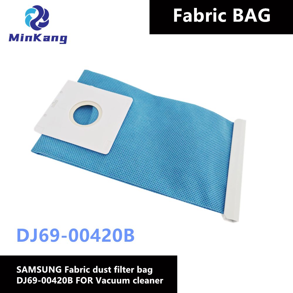 Bolsa de filtro de polvo a largo plazo para aspiradora DJ69-00420B, piezas de aspiradora para bolsa de tela Samsung DJ69-00420B