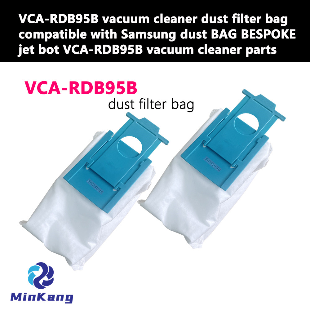 VCA-RDB95B Bolsa de filtro de polvo al vacío para la bolsa de polvo Samsung Bespoke Bot Bot VCA-RDB95B Piezas de aspiradora