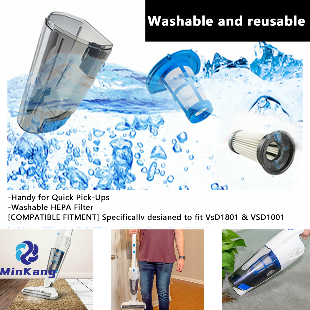 el filtro HEPA de reemplazo