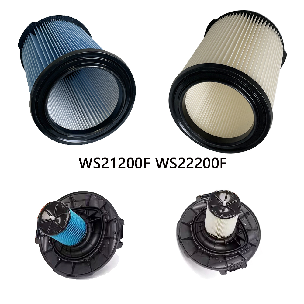 Reemplazo WS21200F WS22200F WS23200F WS24200F Filtro HEPA de vacío para piezas de aspiradora seca húmeda de 3-20 galones