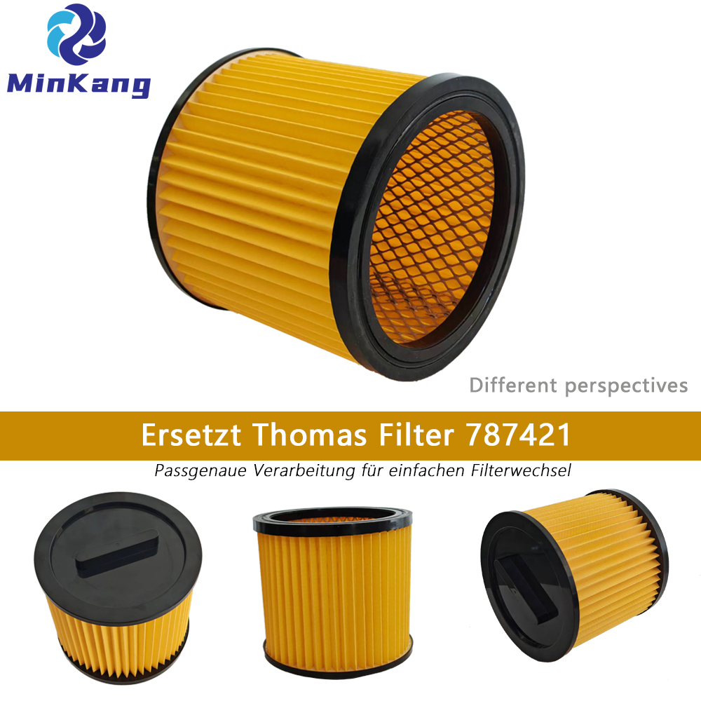 Reemplazo de filtro Hepa de vacío de cartucho para limpieza de filtro de aspiradora Thomas 787421