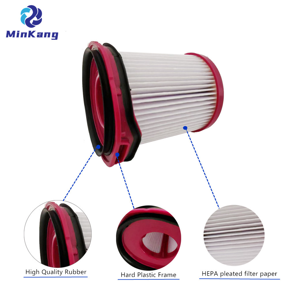 Filtro HEPA para aspiradora morado compatible con aspiradora escoba inalámbrica Shark Cyclone EVOPOWER SYSTEM NEO II II+