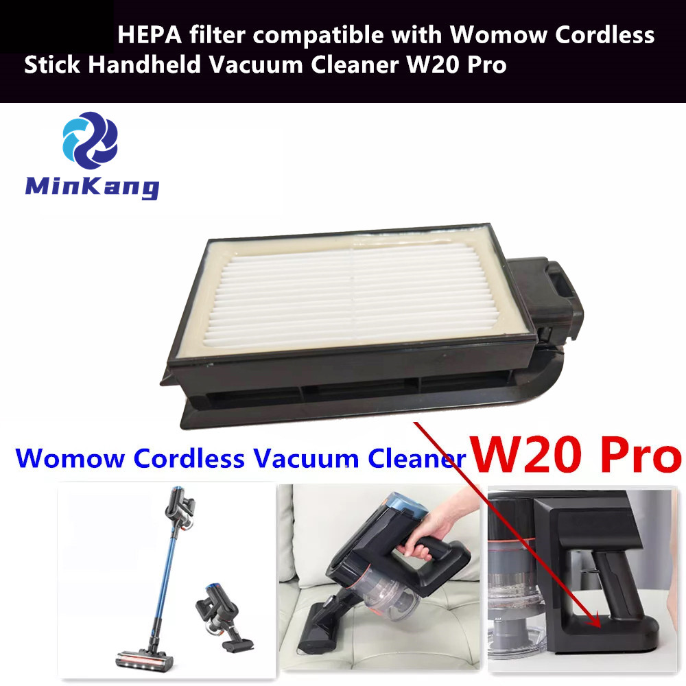  Filtro HEPA compatible con aspiradora de mano inalámbrica Womow W20 Pro