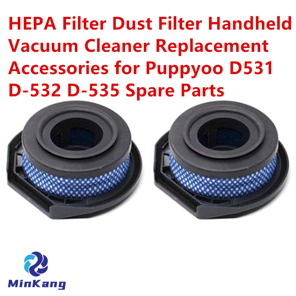 Filtro de filtro HEPA Filtro de polvo Hommimpiadora Accesorios de reemplazo para Puppyoo D531 D-532 D-535 Piezas de repuesto