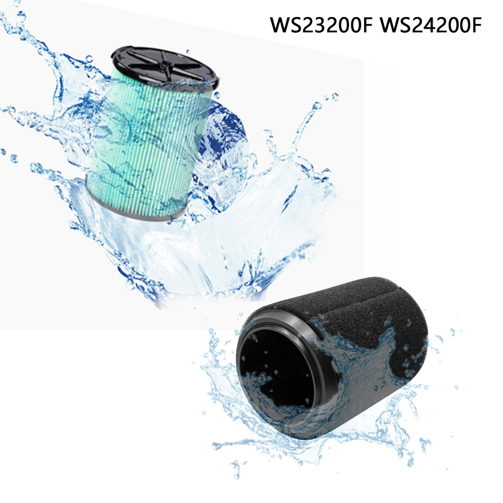 Reemplazo WS21200F WS22200F WS23200F WS24200F Filtro HEPA de vacío para piezas de aspiradora seca húmeda de 3-20 galones