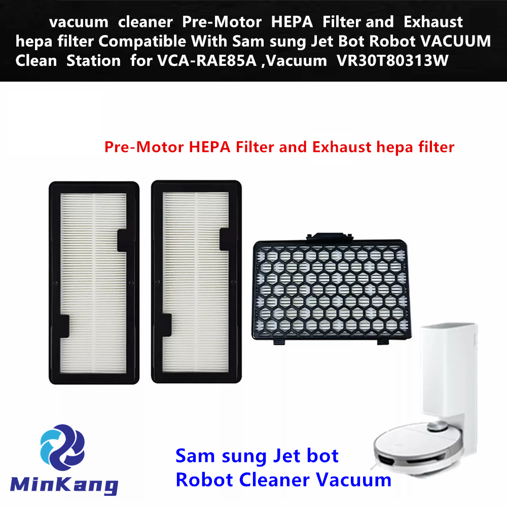 Filtro HEPA premotor para aspiradora y filtro hepa de escape para estación de aspiradora Robot Samsung Jet Bot 