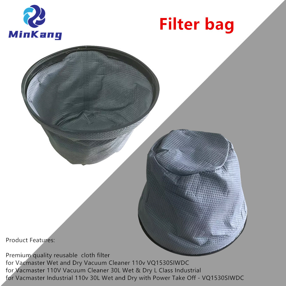 Bolsa de filtro para aspiradora en seco y húmedo Vacmaster VQ1530SIWDC